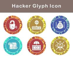 Hacker Vector Icon Set