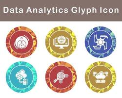 Data Analytics Vector Icon Set