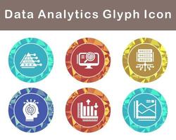 Data Analytics Vector Icon Set