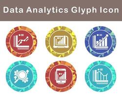 Data Analytics Vector Icon Set