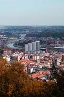 cityscape and architecture in Bilbao city, Spain, travel destination photo