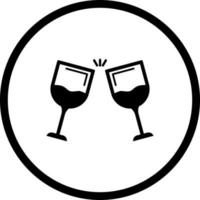 Wine Unique Vector Icon