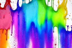 resumen rayas de arco iris pintar explosión tinta modelo textura Arte papel foto