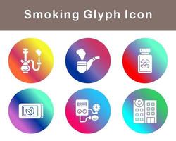 Smoking Vector Icon Set