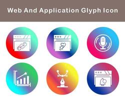 Web And Application Vector Icon Set