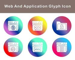 Web And Application Vector Icon Set