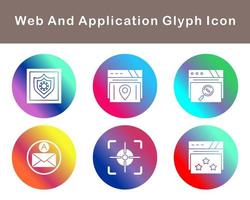 Web And Application Vector Icon Set