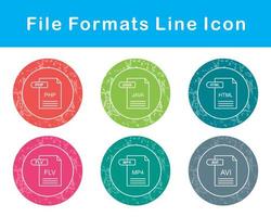 File Formats Vector Icon Set