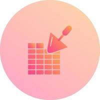 Brickwall Unique Vector Icon