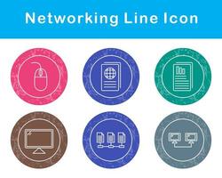 Networking Vector Icon Set