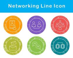 Networking Vector Icon Set