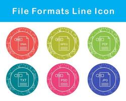 File Formats Vector Icon Set