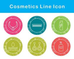 productos cosméticos vector icono conjunto