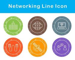 Networking Vector Icon Set