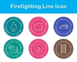 Firefighting Vector Icon Set