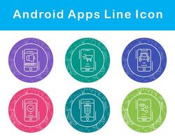 Android Apps Vector Icon Set