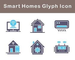 Smart Homes Vector Icon Set