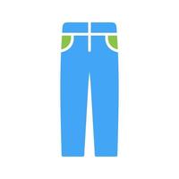 Men Pants Unique Vector Icon