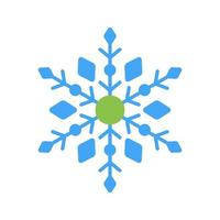 Snow Flake Unique Vector Icon