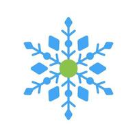 Snow Flake Unique Vector Icon