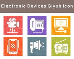 electrónico dispositivos vector icono conjunto