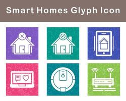 Smart Homes Vector Icon Set