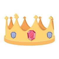 Trendy Crown Concepts vector