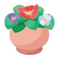 Trendy Prymulka Concepts vector