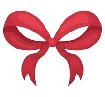 red bow design vector