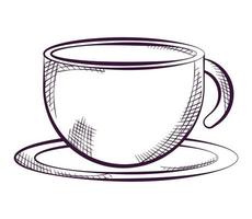 coffee mug icon vector