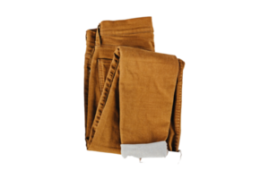 Brown pants isolated on a transparent background png