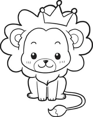 Bạn là fan kawaii anime và thích thú với những chú sư tử đáng yêu? Hình ảnh lion animal cartoon doodle công phu và kawaii sẽ làm bạn say mê trang trí và tô màu. Một cách tuyệt vời để giải trí trong những ngày trời âm u hoặc thư giãn sau giờ làm việc căng thẳng.