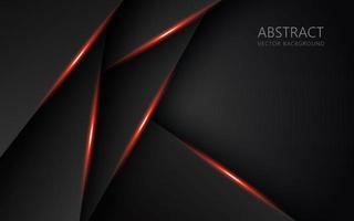 abstract light orange black space frame layout design tech triangle concept gray texture background. eps10 vector