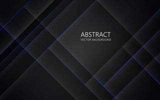 Modern abstract black background with blue light composition. eps10 vector