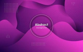 abstract purple liquid color gradient wavy geometric fluid shape background. eps10 vector