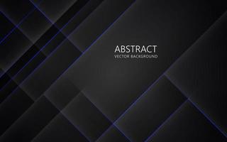 Modern abstract black background with blue light composition. eps10 vector