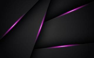 abstract dark with pink light line shadow triangle blank space layers background. eps10 vector