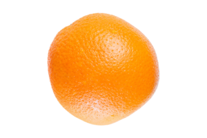 Orange fruit isolé sur une transparent Contexte png
