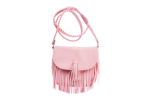 Pink purse isolated on a transparent background png