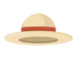 viaje sombrero diseño vector