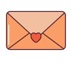 love letter design vector