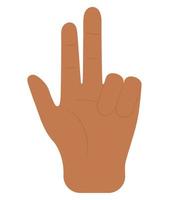 hand gesture design vector