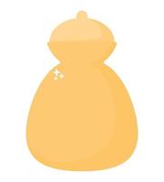 golden container design vector