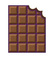 big chocolate bar vector