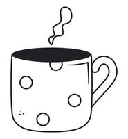 icono de taza de cafe vector