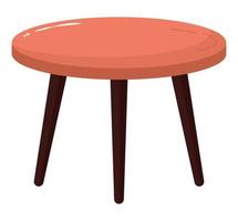 orange table design vector