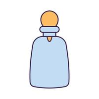 empty magic flask vector