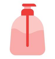 red cream jar vector