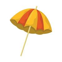 beach umbrella illustration vector