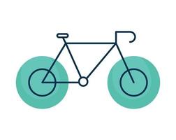 grenn bicicleta diseño vector